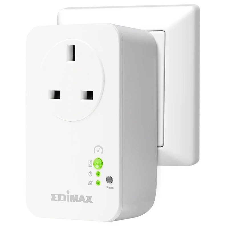 Edimax Smart Plug Switch with Power Meter Intelligent Home Energy Management EDSP-2101W-UK - محول
